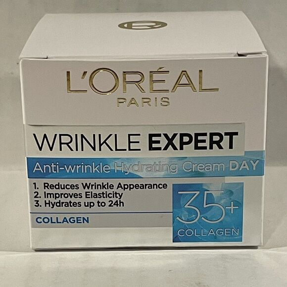 L'Oreal Wrinkle Expert Anti-Wrinkle Hydrating Day Cream 35+ Collagen 50ml/1.7oz - Picture 4 of 7